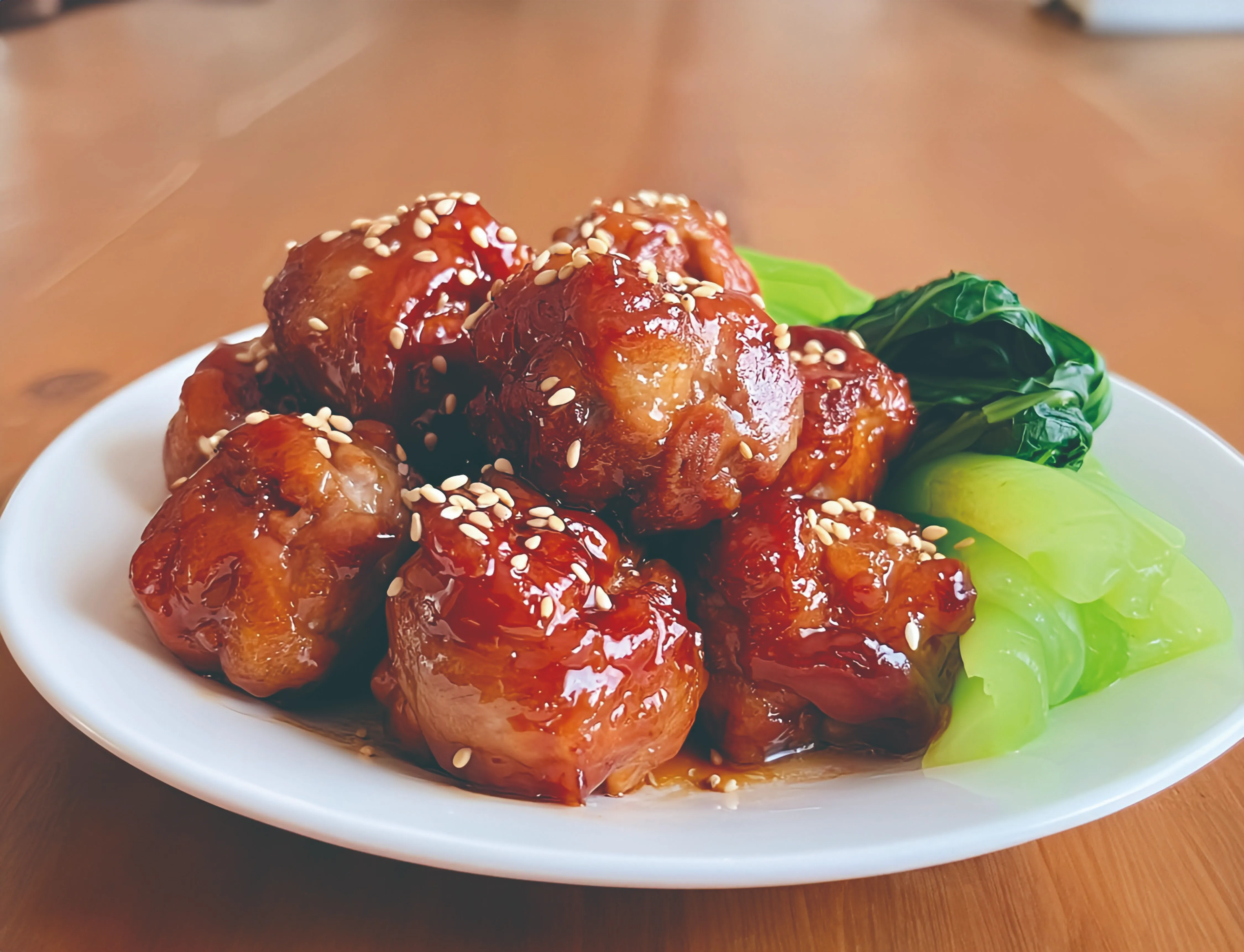 豚こまの角煮風